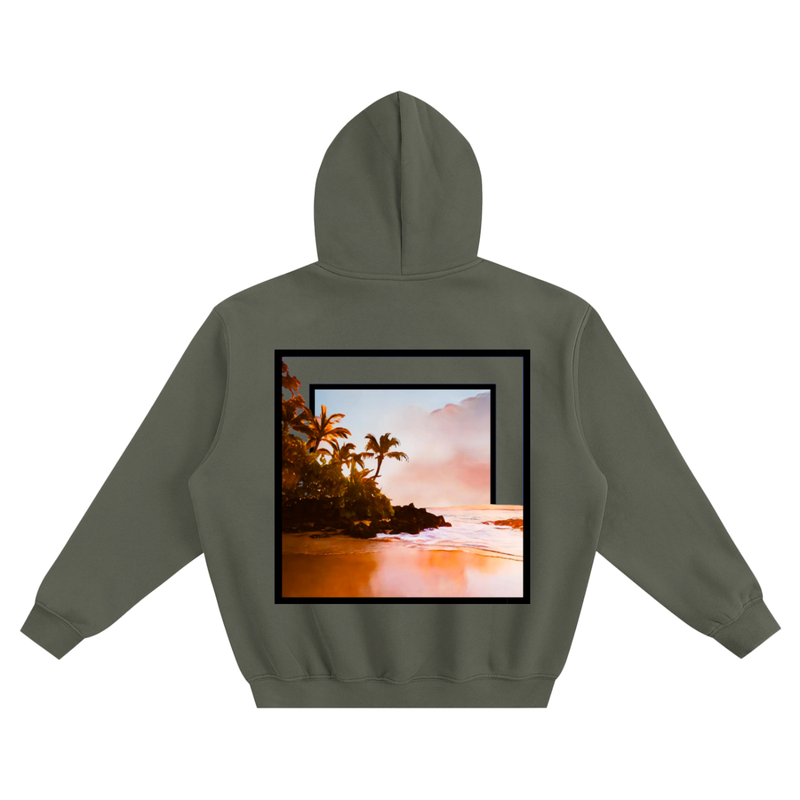 Hawaii Fleeced Hoodie