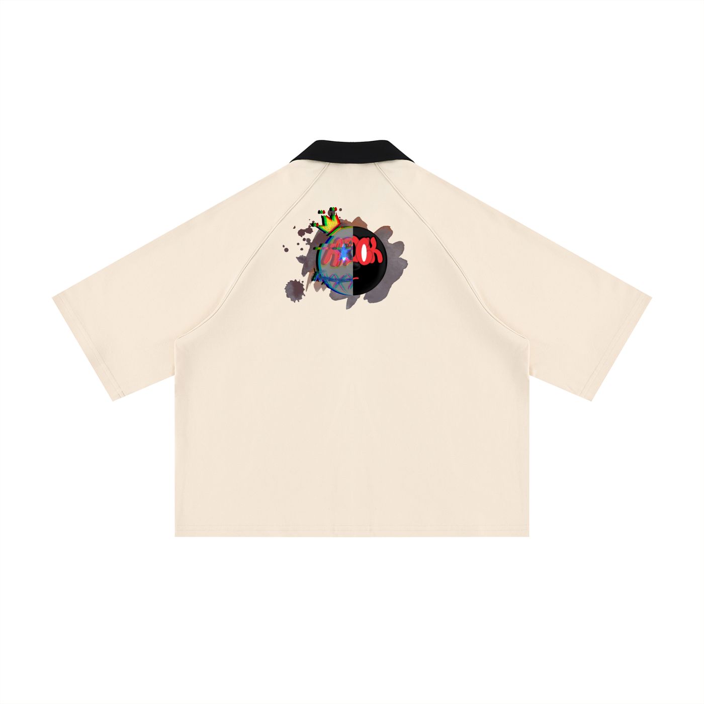 Artist Arock Block Boxy Button Up
