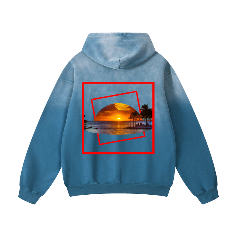 Sunfade Oversized Florida Hoodie