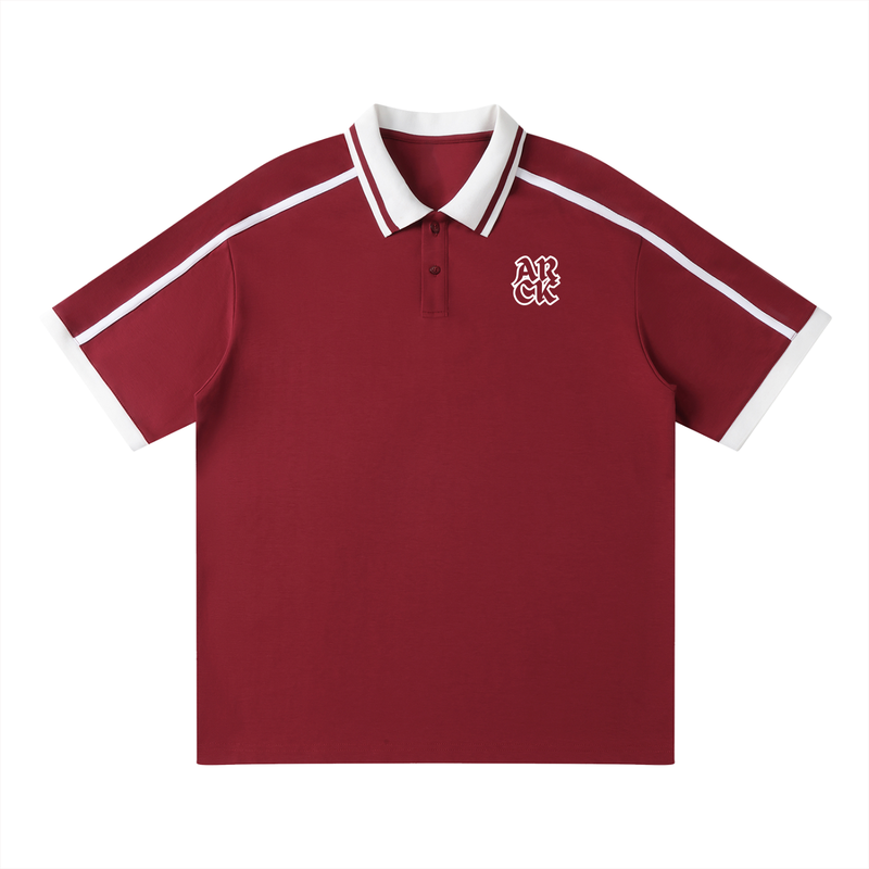 ARCK Contrast Piping Polo Shirt