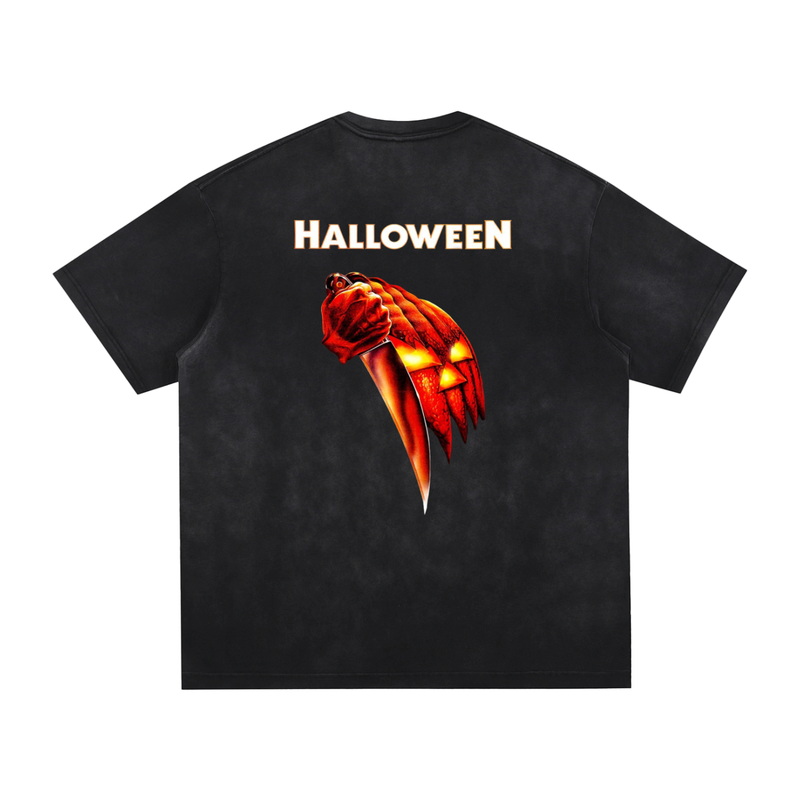 Custom Halloween Vintage Graphic Tee