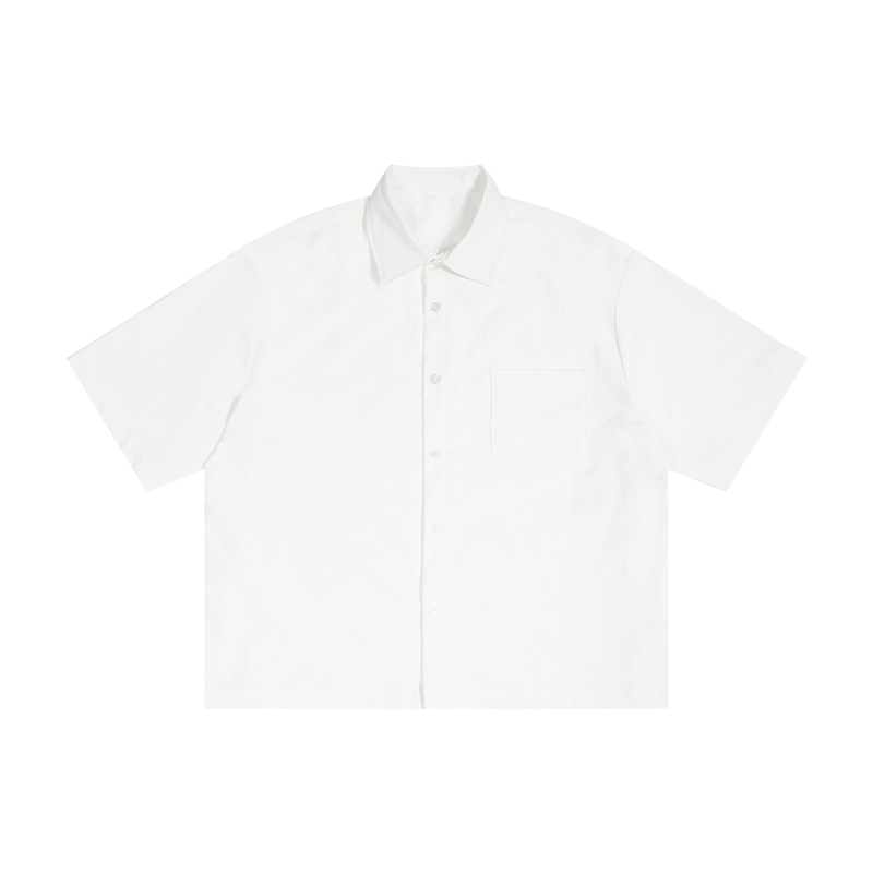 ARCK Minimalist Red Button Up