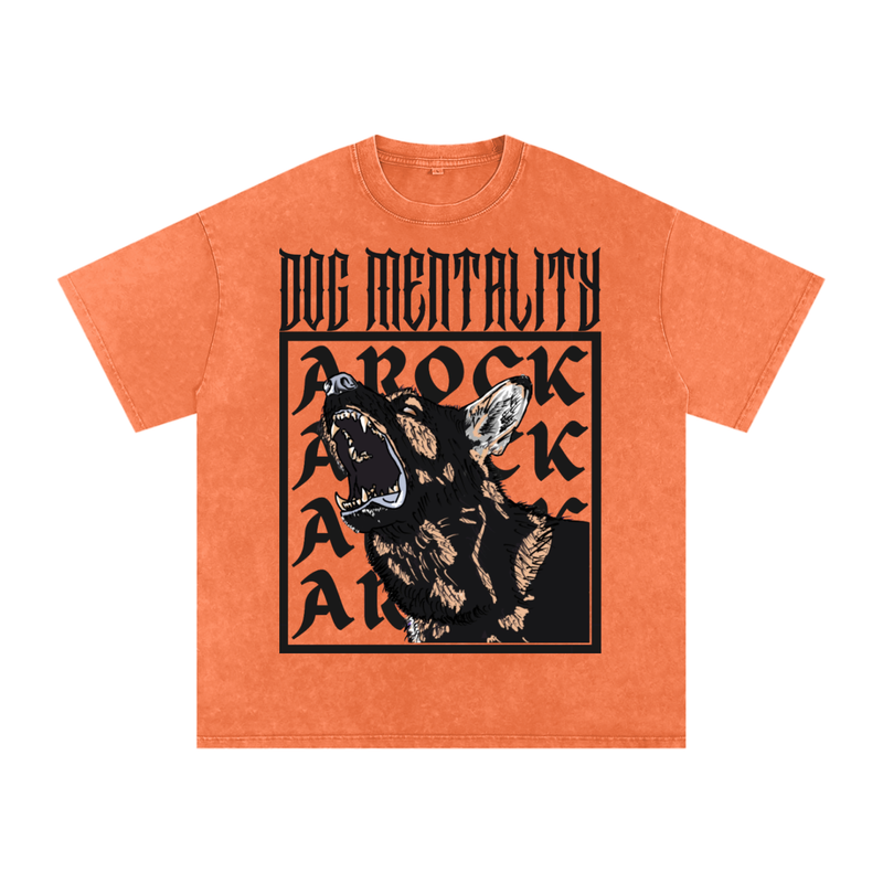 Dog Mentality Snow Washed Tee