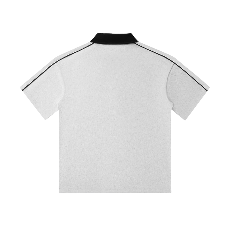 Crowned Arock Contrast Collar Polo