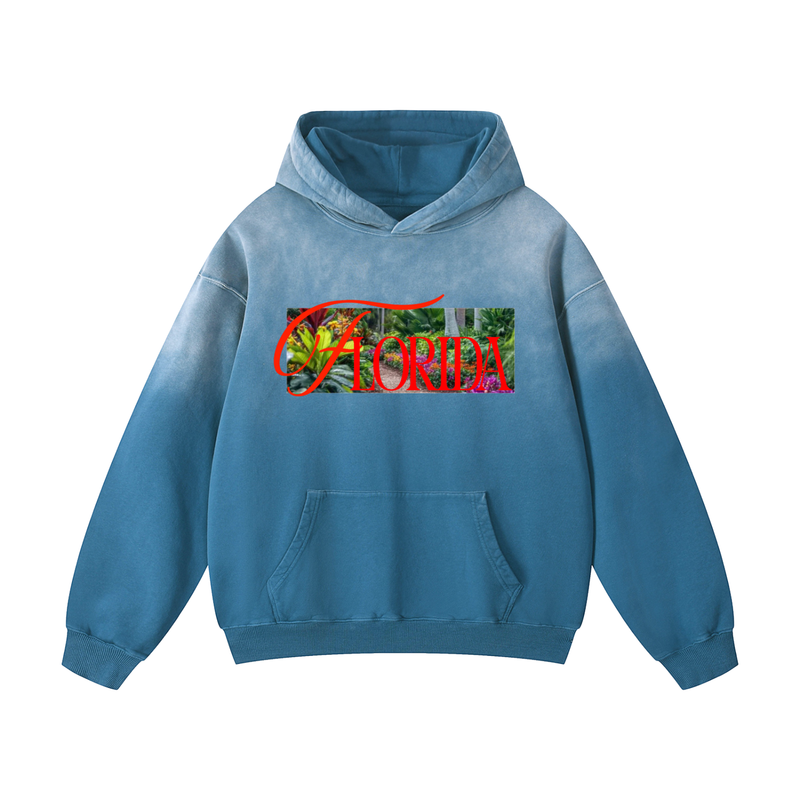 Sunfade Oversized Florida Hoodie