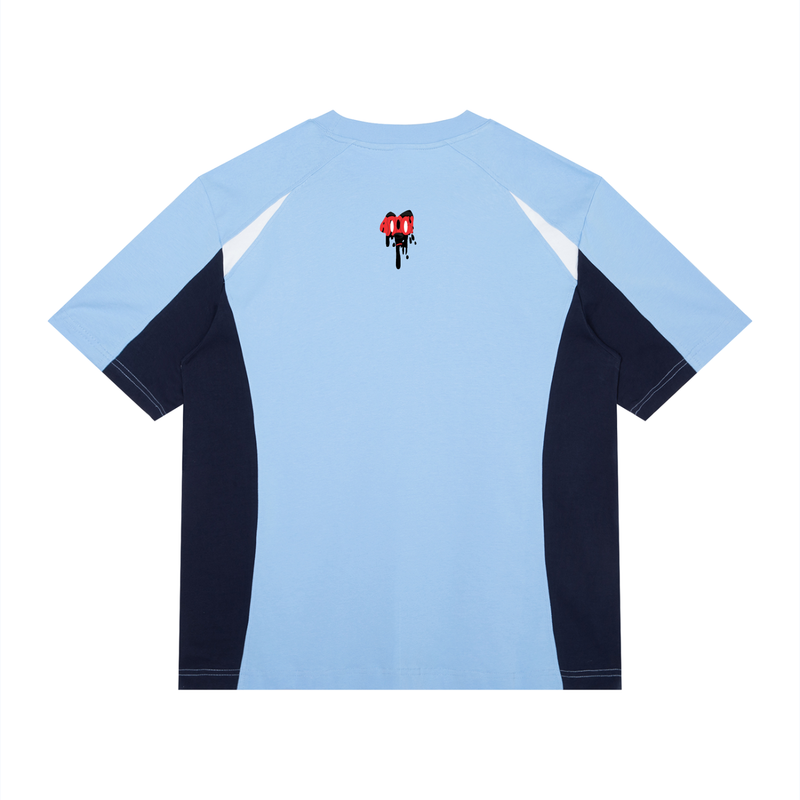 Graffiti Color Block T-Shirt