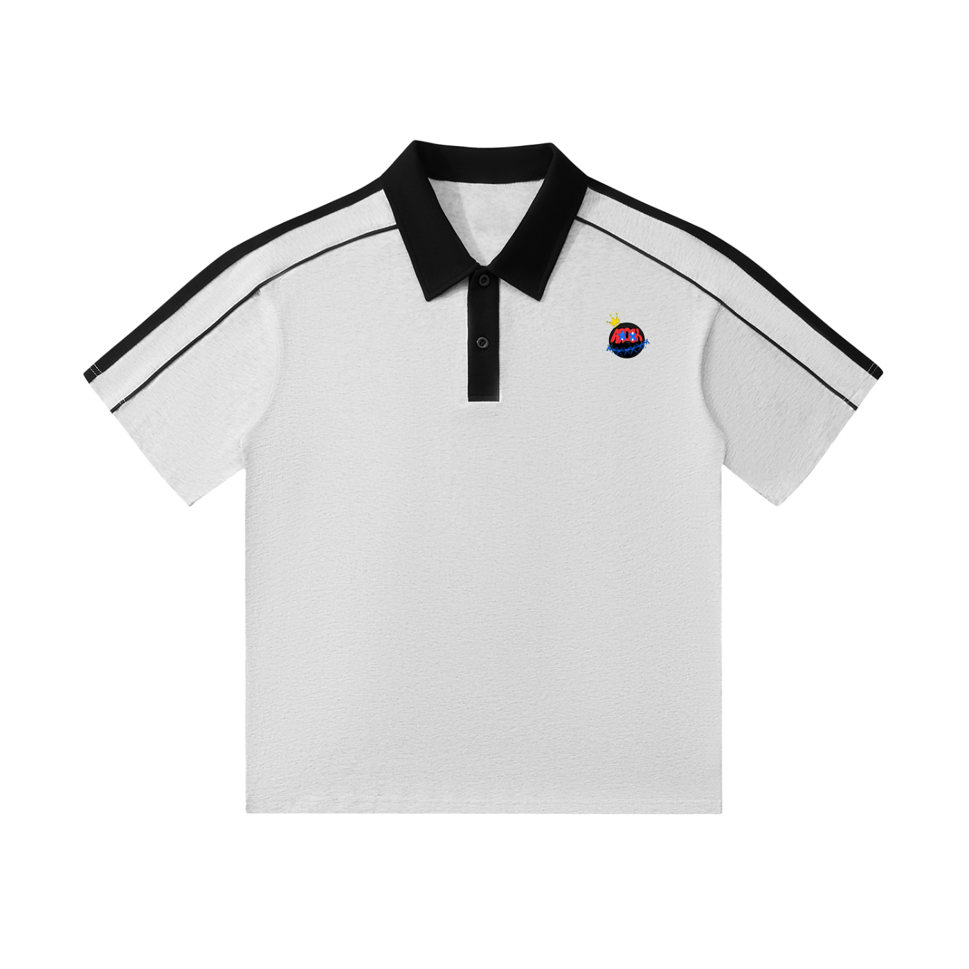 Crowned Arock Contrast Collar Polo