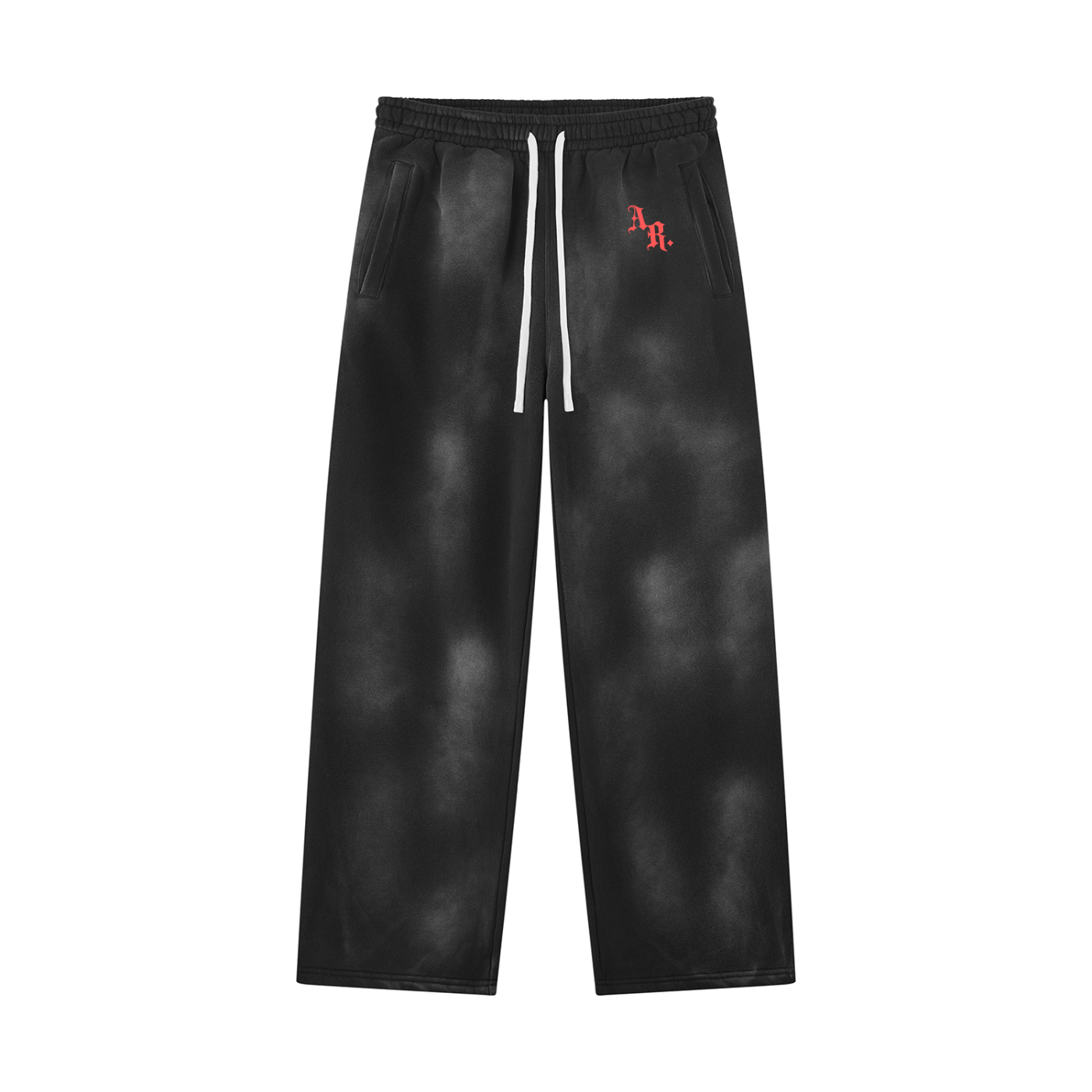 AR Red Sunfade Sweatpants