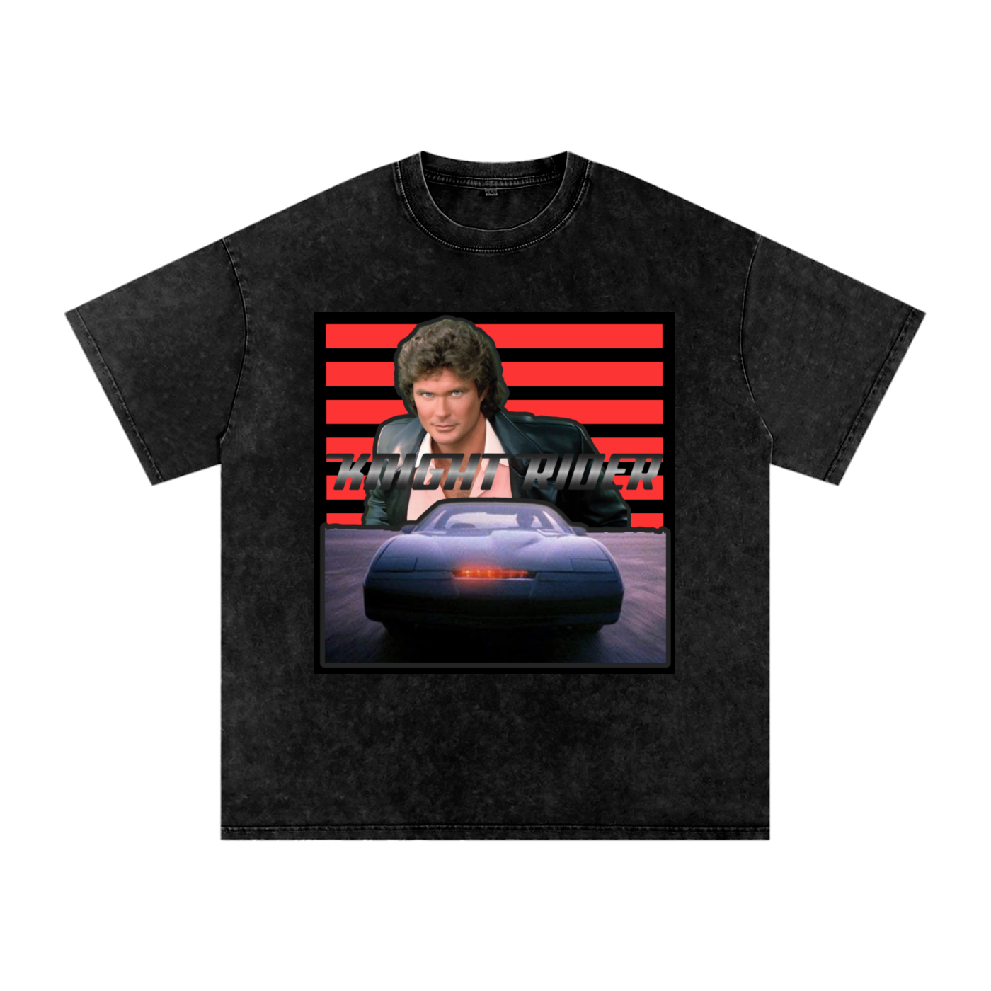 Knight Rider Oversized Cotton T-Shirt