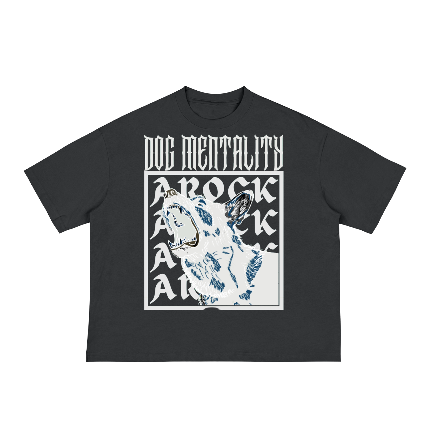 Inverted Dog Mentality Classic Loose Boxy Tee