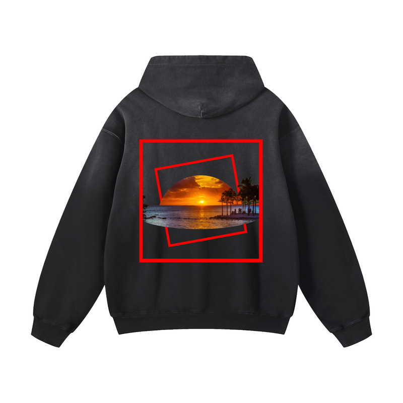 Sunfade Oversized Florida Hoodie