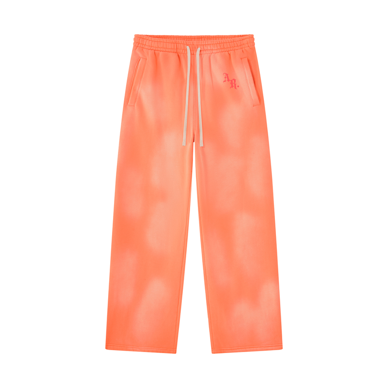 AR Red Sunfade Sweatpants