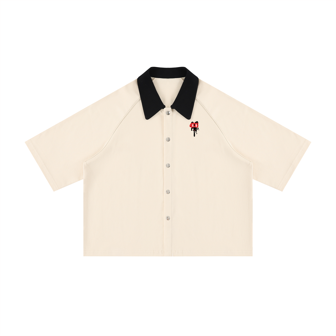 Artist Arock Block Boxy Button Up