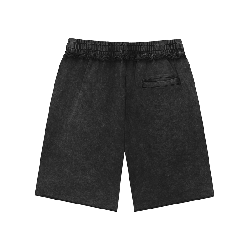 Graffiti Mineral Wash Shorts