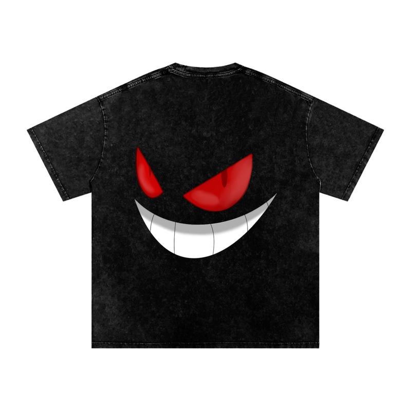Custom Ghost & Poison Snow Washed T
