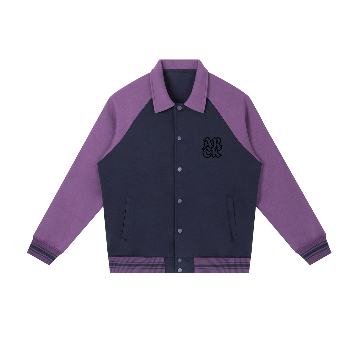 MRK 8 Contrast Collard Jacket