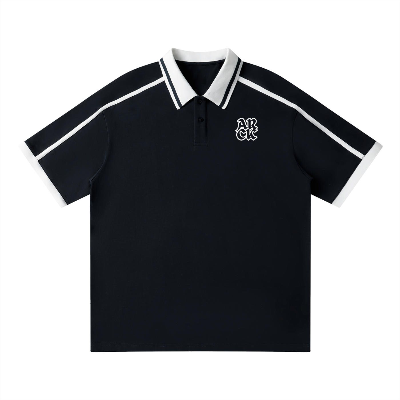 ARCK Contrast Piping Polo Shirt