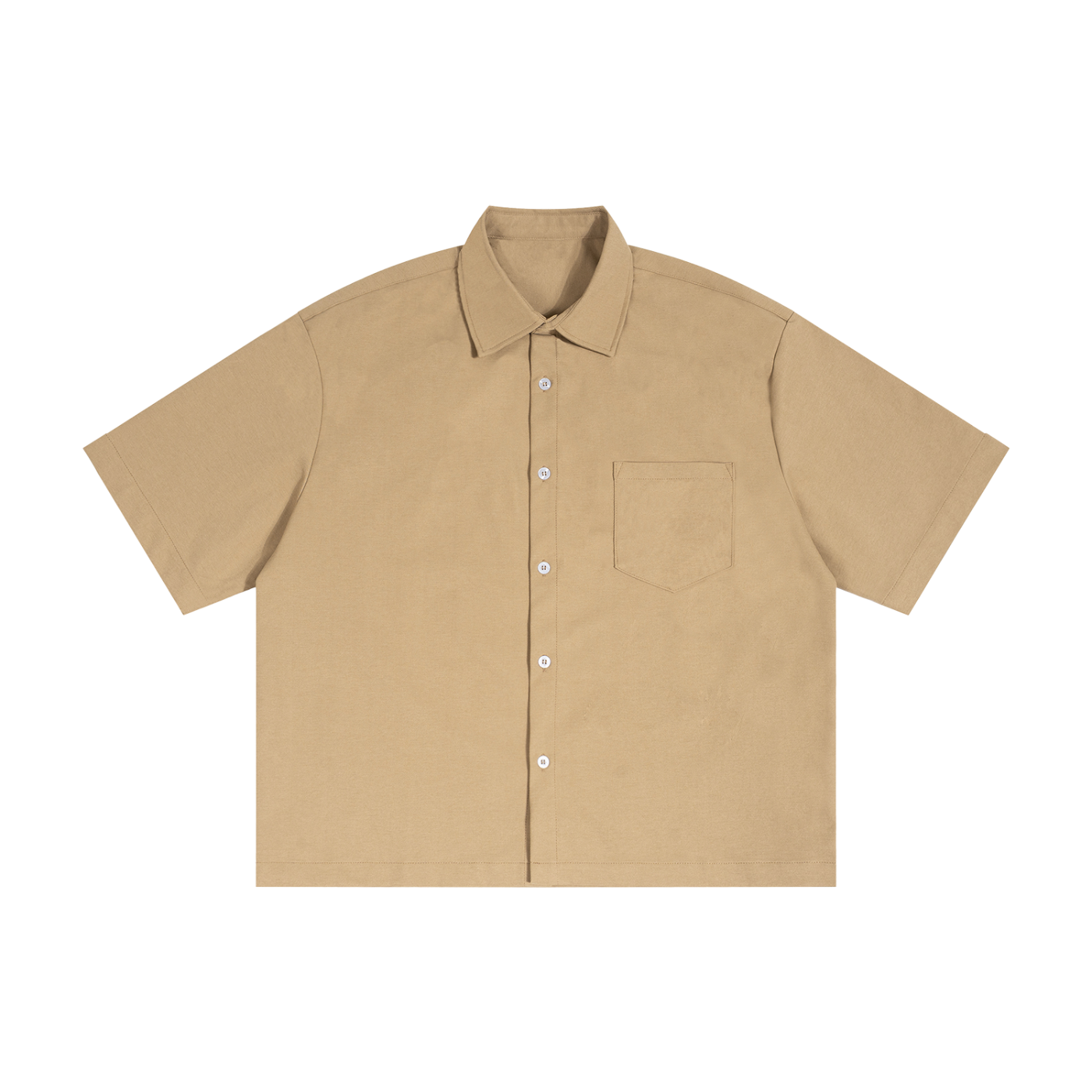 ARCK Minimalist Red Button Up