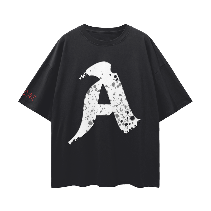 Arock Single Letter Loose T-Shirt