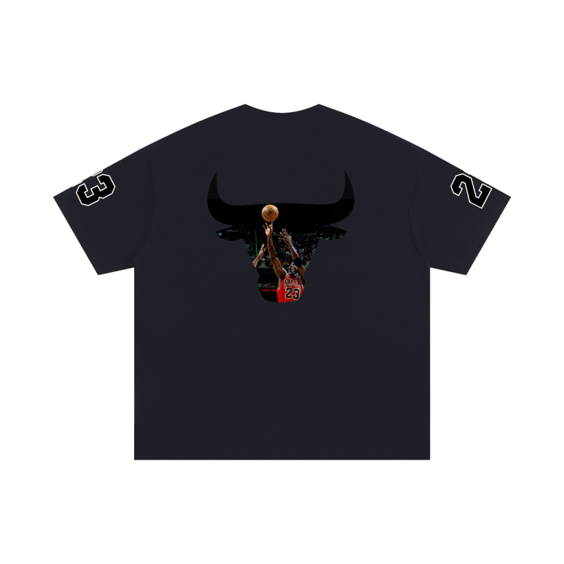 Michael Jordan Comic Oversized Cotton T-Shirt