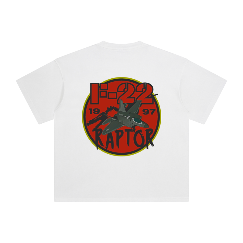 Jurassic F-22 Raptor Enzyme Washed T-Shirt