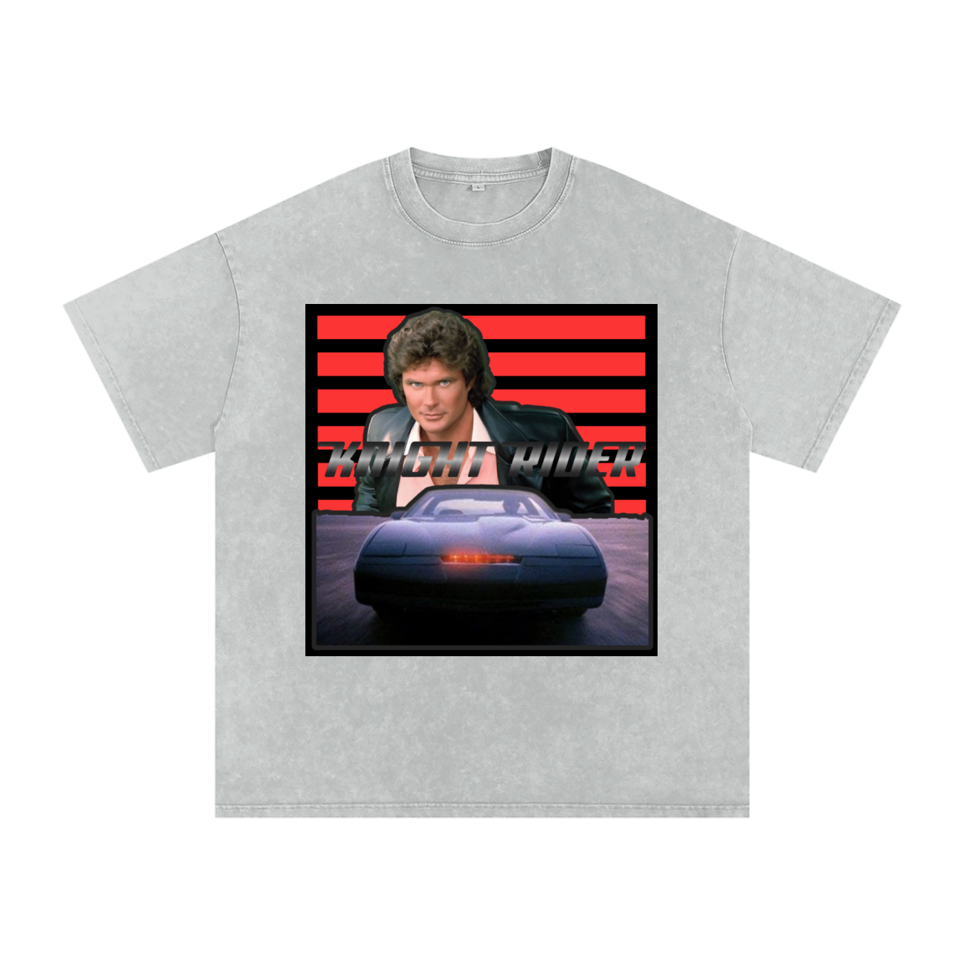 Knight Rider Oversized Cotton T-Shirt