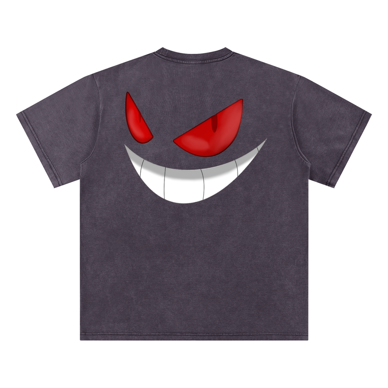 Custom Gengar Card Washed Quick-Dry Shirt