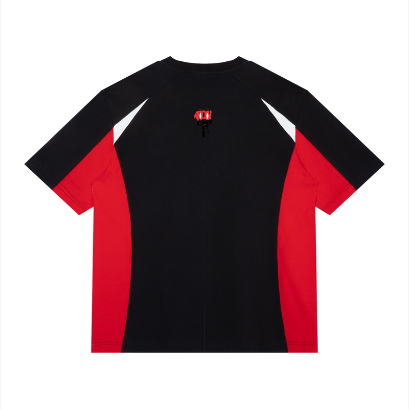 Graffiti Color Block T-Shirt