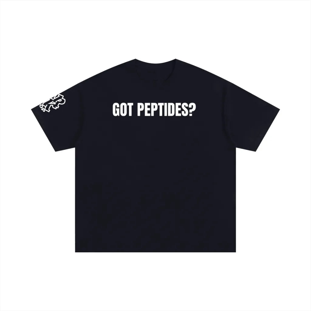 Got Peptides Oversized Cotton T-Shirt