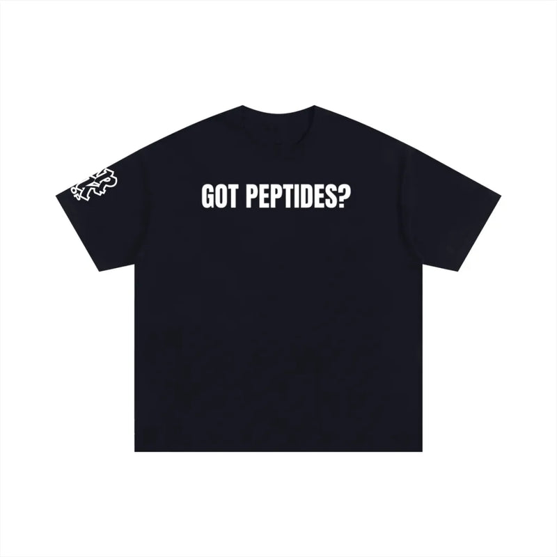 Got Peptides Oversized Cotton T-Shirt