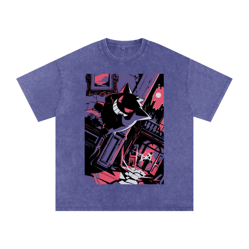 Custom Snow Washed Graphic T