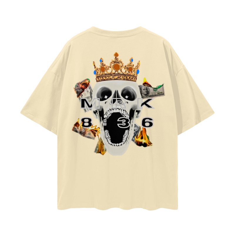 Streetwear Loose Drop Shoulder T-Shirt