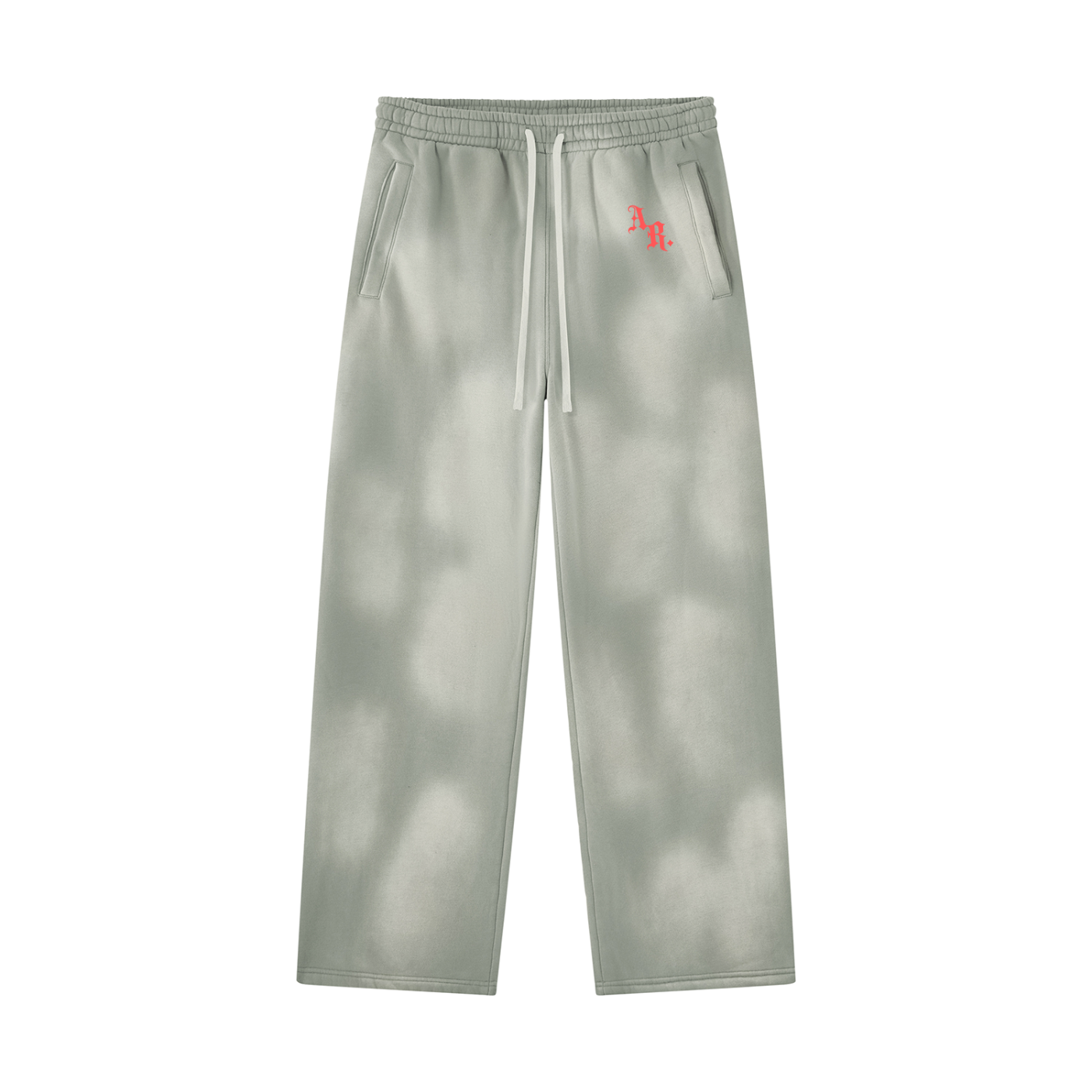 AR Red Sunfade Sweatpants