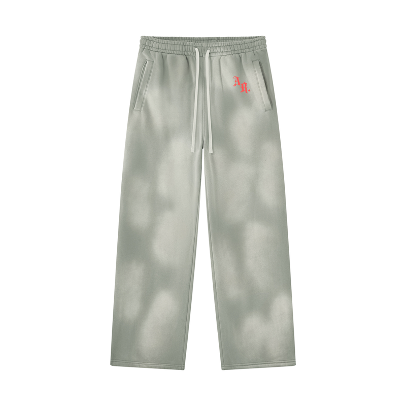 AR Red Sunfade Sweatpants
