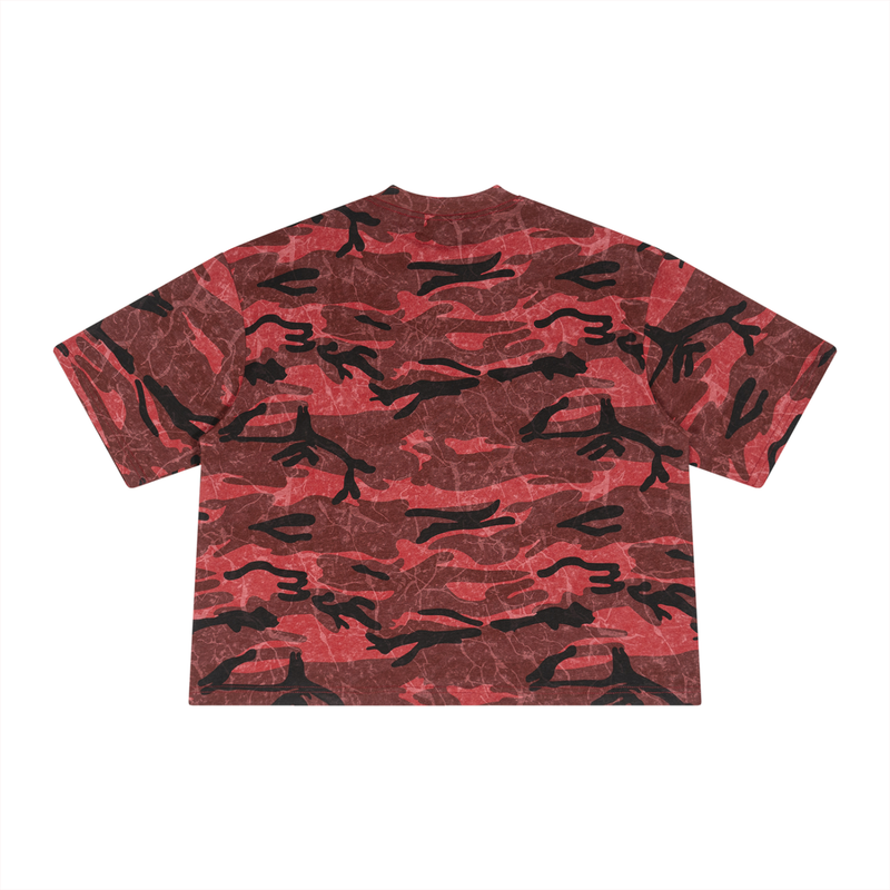 Mac 10 Camo Print Graphic T-Shirt