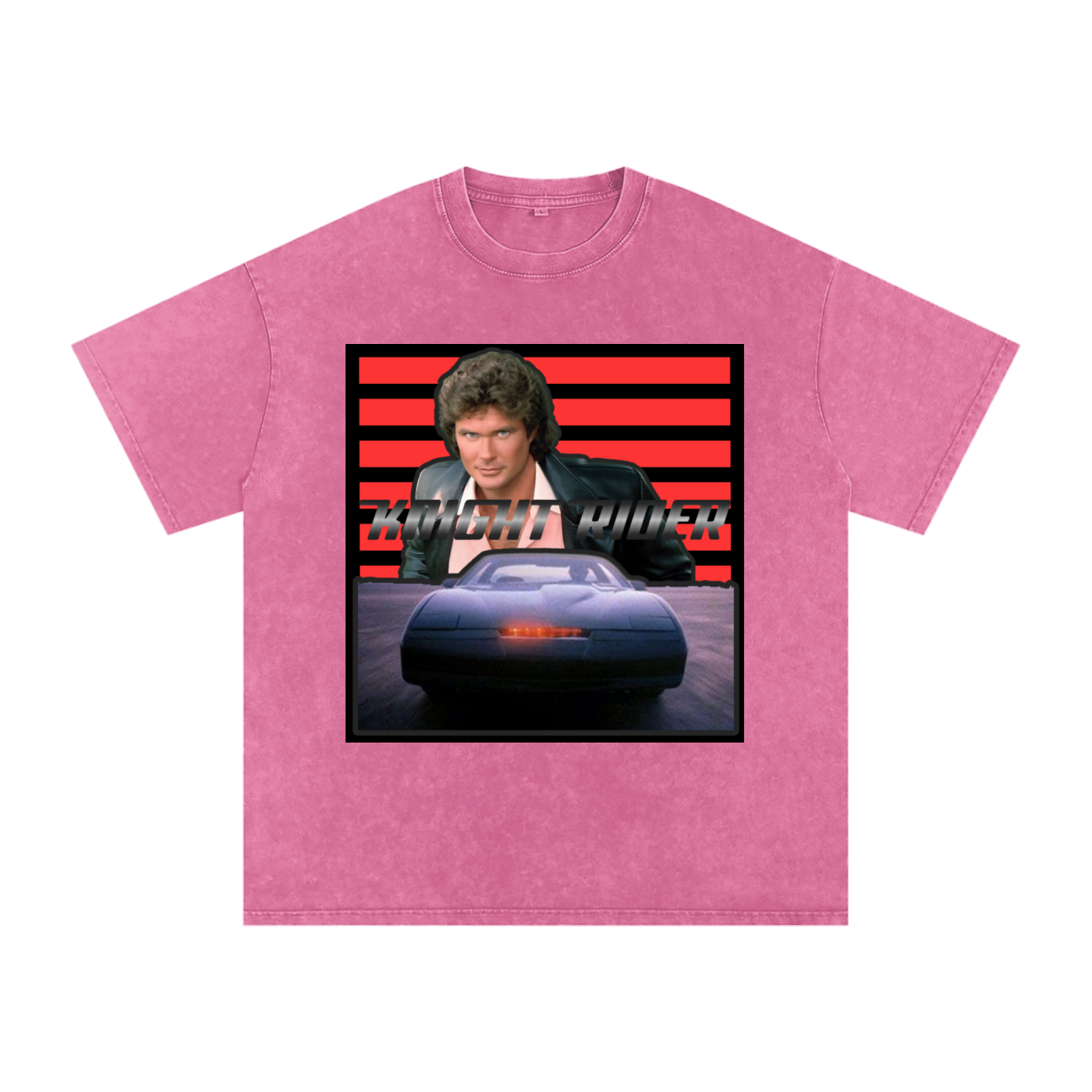 Knight Rider Oversized Cotton T-Shirt